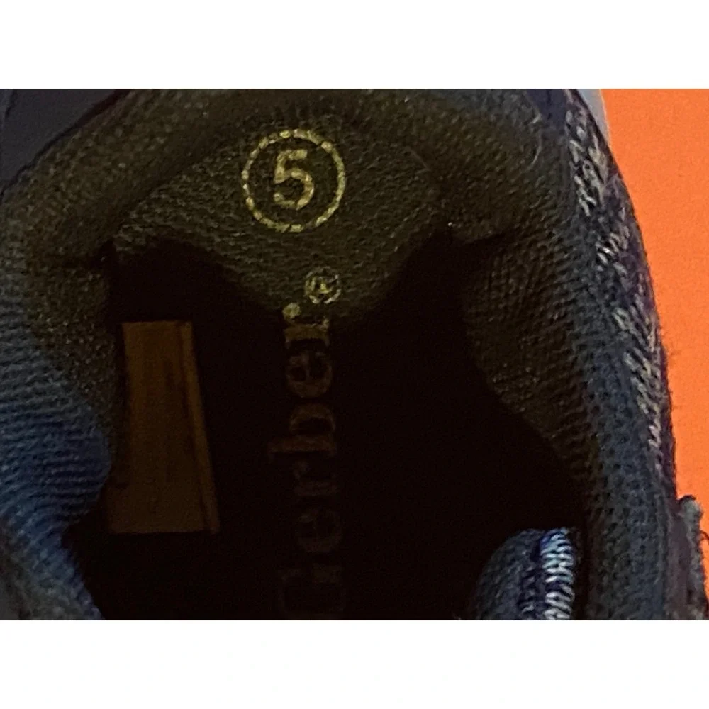 Gerber Sneakers Toddler‎ Walking Shoes First Walker Hook Loop Blue Size 5